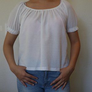 Puffy Sleeve Top